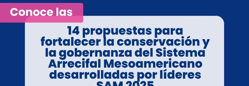 MAR+Invest impulsa liderazgo regional con propuestas de política pública para el Sistema Arrecifal Mesoamericano